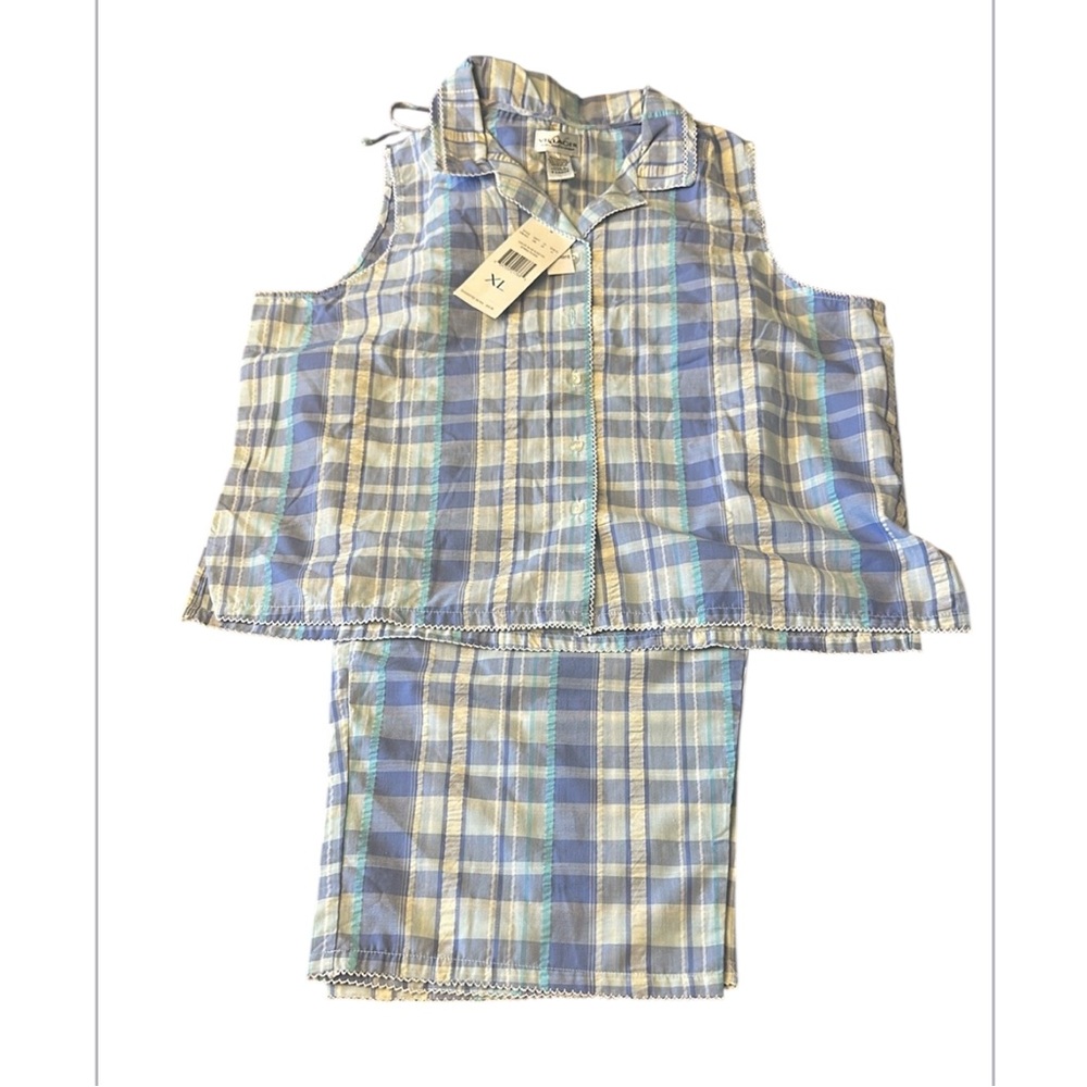 LIZ CLAIBORNE Villager capri pajama set